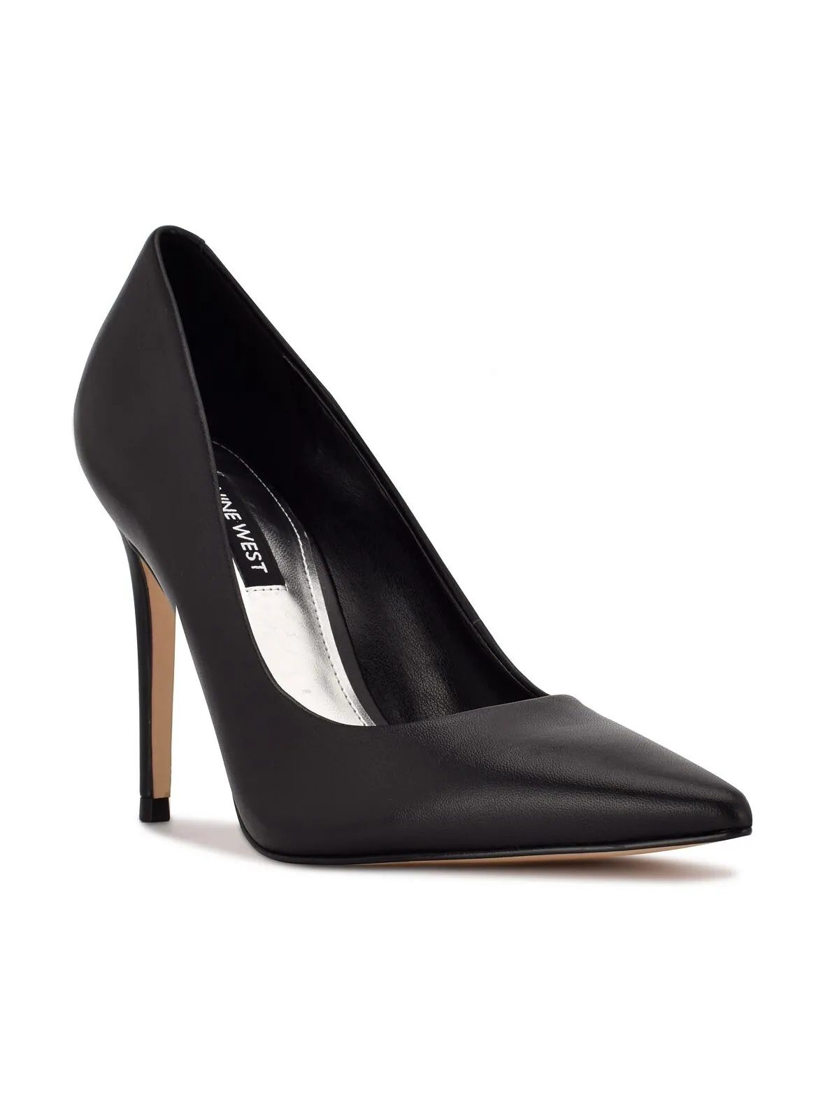 Женские туфли-лодочки Fresh на шпильке с острым носком Nine West — изображение 1 из 5, черный