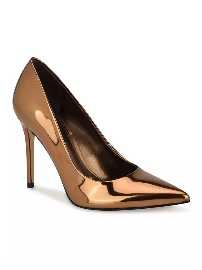 Женские туфли-лодочки Fresh на шпильке с острым носком Nine West — изображение 1 из 5, коричневый
