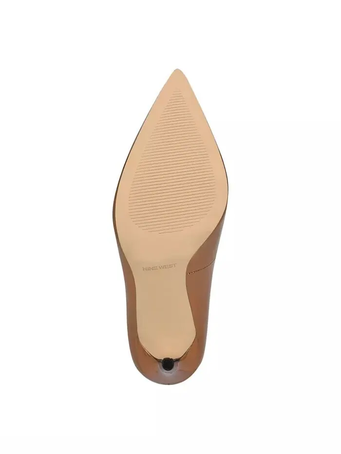 Женские туфли-лодочки Fresh на шпильке с острым носком Nine West — изображение 5 из 5, коричневый