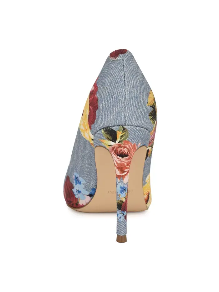 Женские туфли-лодочки на шпильке без застежек Nine West — изображение 3 из 5, мульти