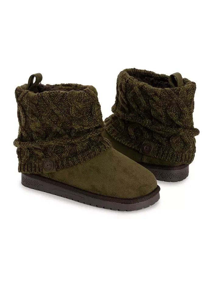 Женские ботинки Laurel Muk Luks — изображение 5 из 8, зеленый