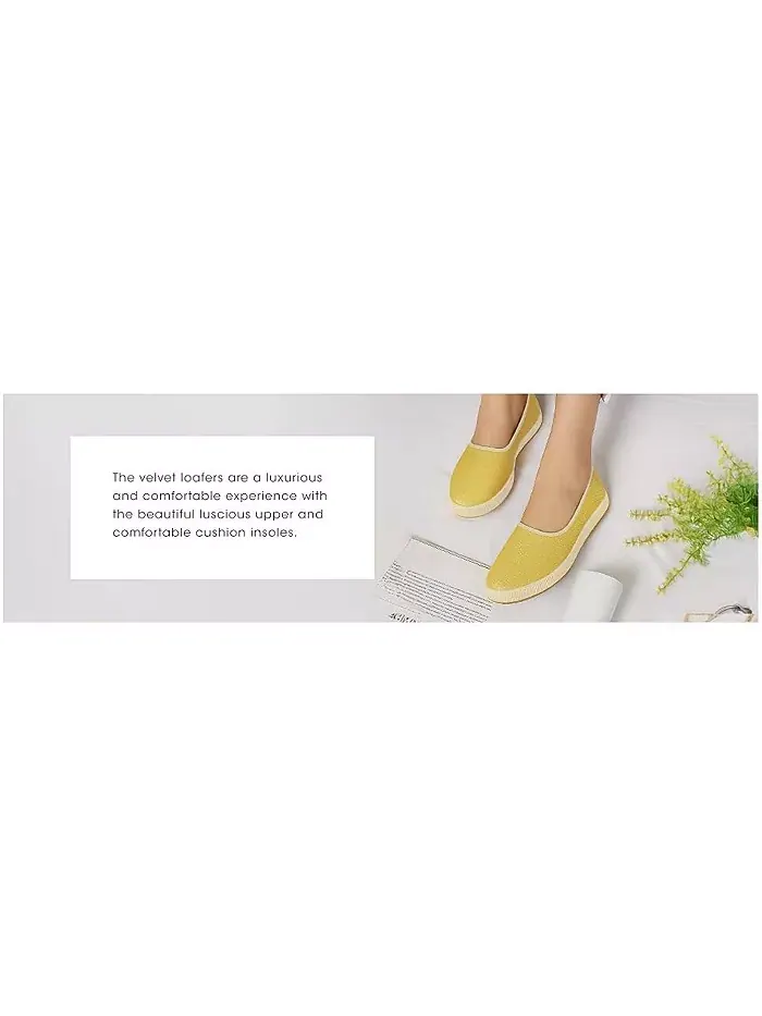 Saba Velvet Round Toe Slip-On Loafers для женщин London Rag — изображение 5 из 7, фиолетовый