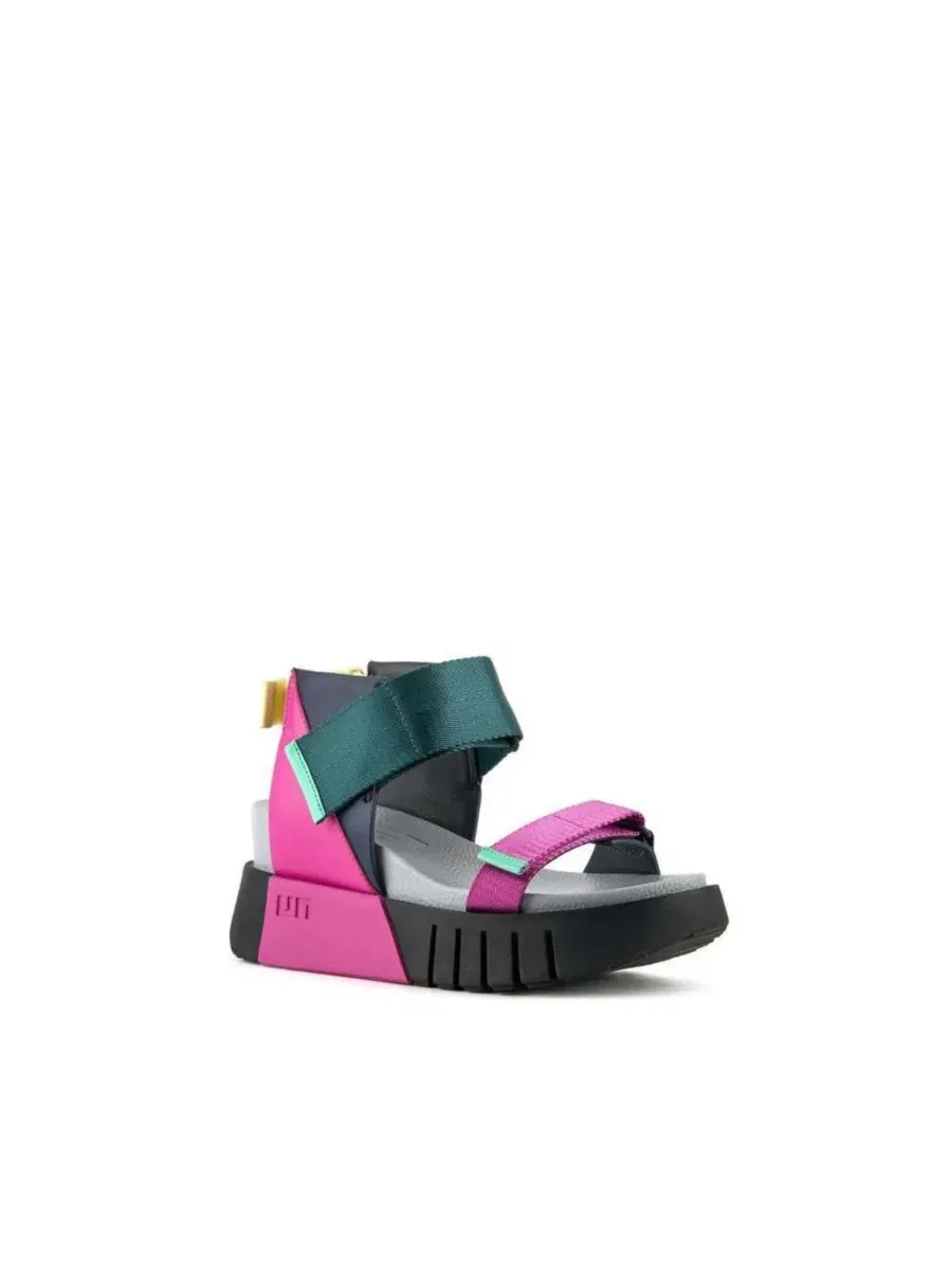 Сандалии-платформа Delta Run United Nude, Fuchsion