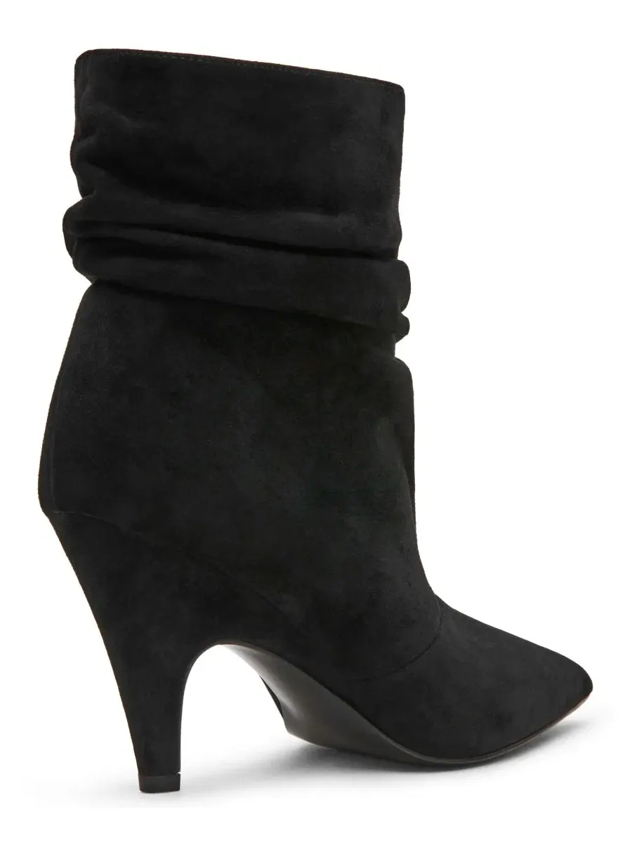 Ботильоны на каблуке-шпильке с зауженным носком Elora Stiletto Slouch Steve Madden — изображение 7 из 7, черный