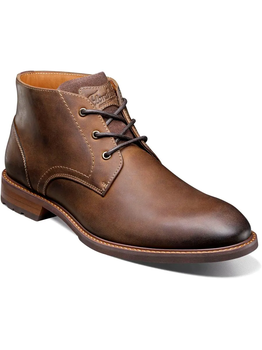 Мужские ботинки Lodge 3-Eye Chukka Florsheim — изображение 1 из 8, коричневый