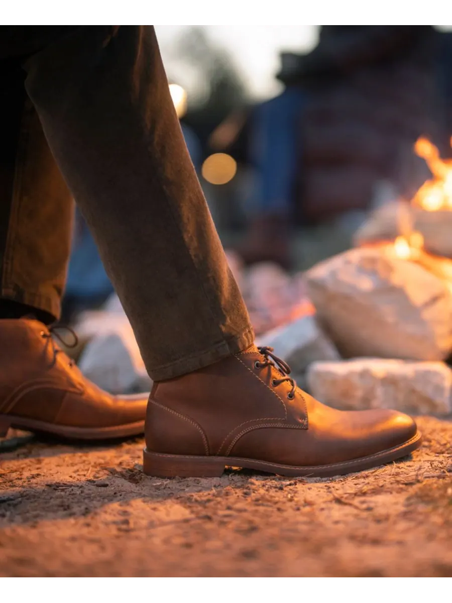 Мужские ботинки Lodge 3-Eye Chukka Florsheim — изображение 8 из 8, коричневый