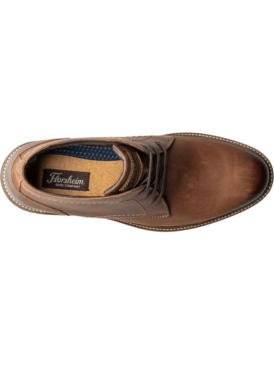 Мужские ботинки-чукка Forge с гладким носком Florsheim — изображение 7 из 8, коричневый