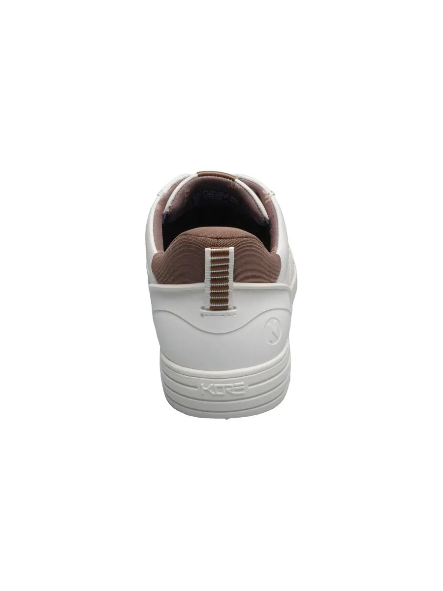 Мужские кроссовки Kore City Walk EZ Lace To Toe Nunn Bush — изображение 3 из 7, белый