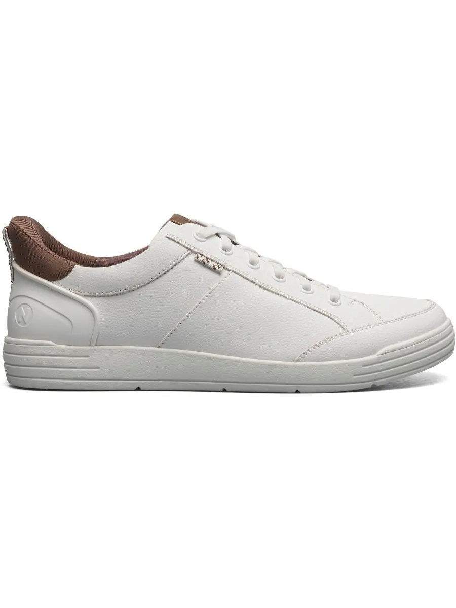 Мужские кроссовки Kore City Walk EZ Lace To Toe Nunn Bush — изображение 4 из 7, белый
