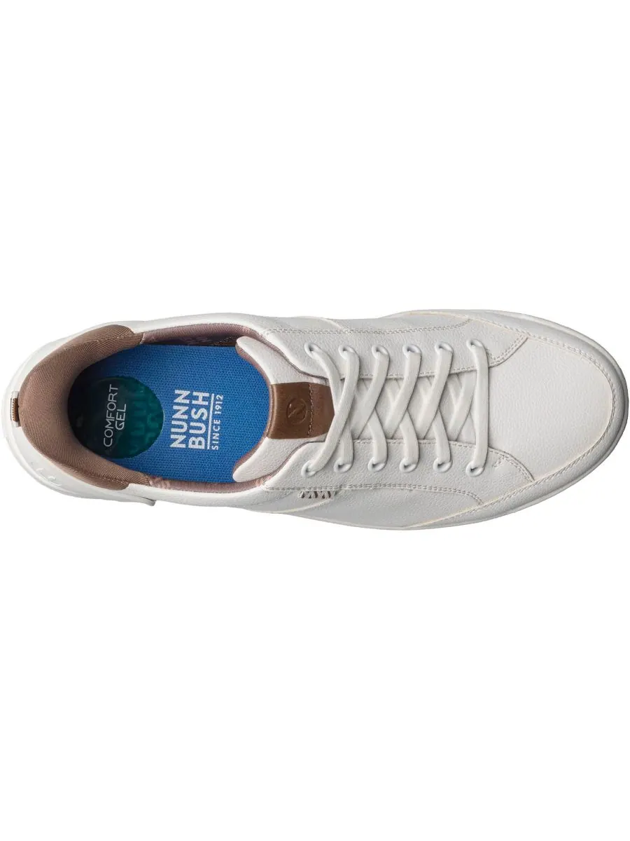 Мужские кроссовки Kore City Walk EZ Lace To Toe Nunn Bush — изображение 6 из 7, белый
