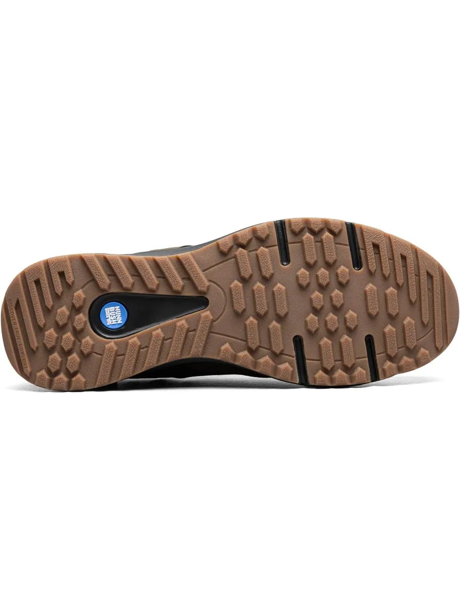 Мужские повседневные кроссовки Sedona EZ Moc Toe Slip On Nunn Bush — изображение 7 из 7, коричневый мульти
