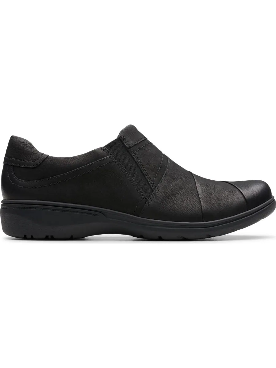 Лоферы женские Clarks Carleigh Abby без шнурков — изображение 2 из 5, черный