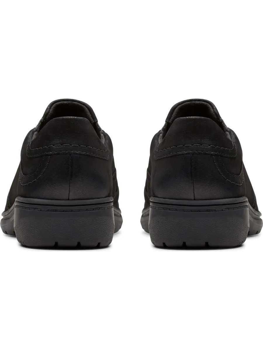 Лоферы женские Clarks Carleigh Abby без шнурков — изображение 3 из 5, черный