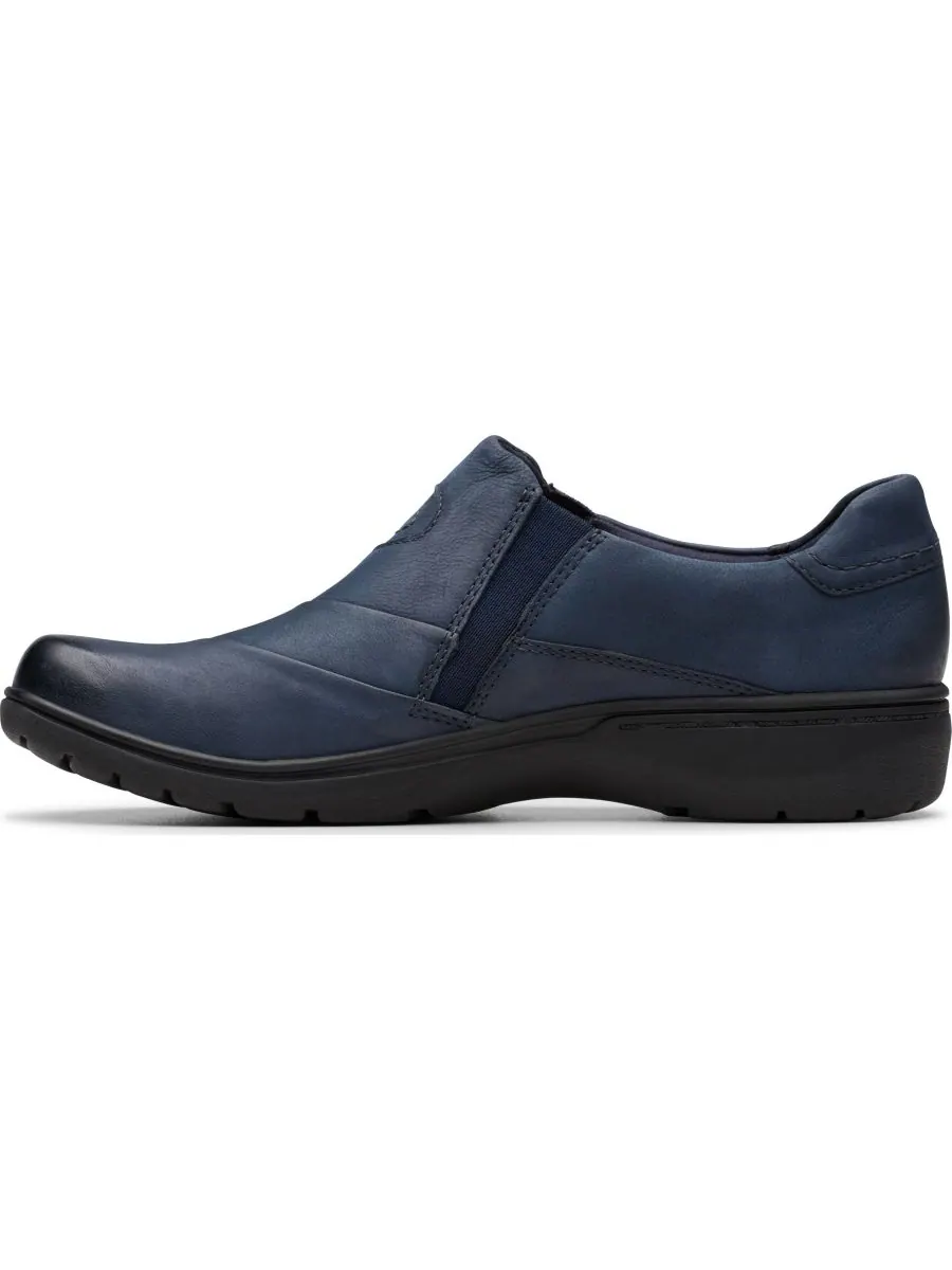 Лоферы женские Clarks Carleigh Abby, без шнурков, темно-синий нубук — изображение 5 из 5