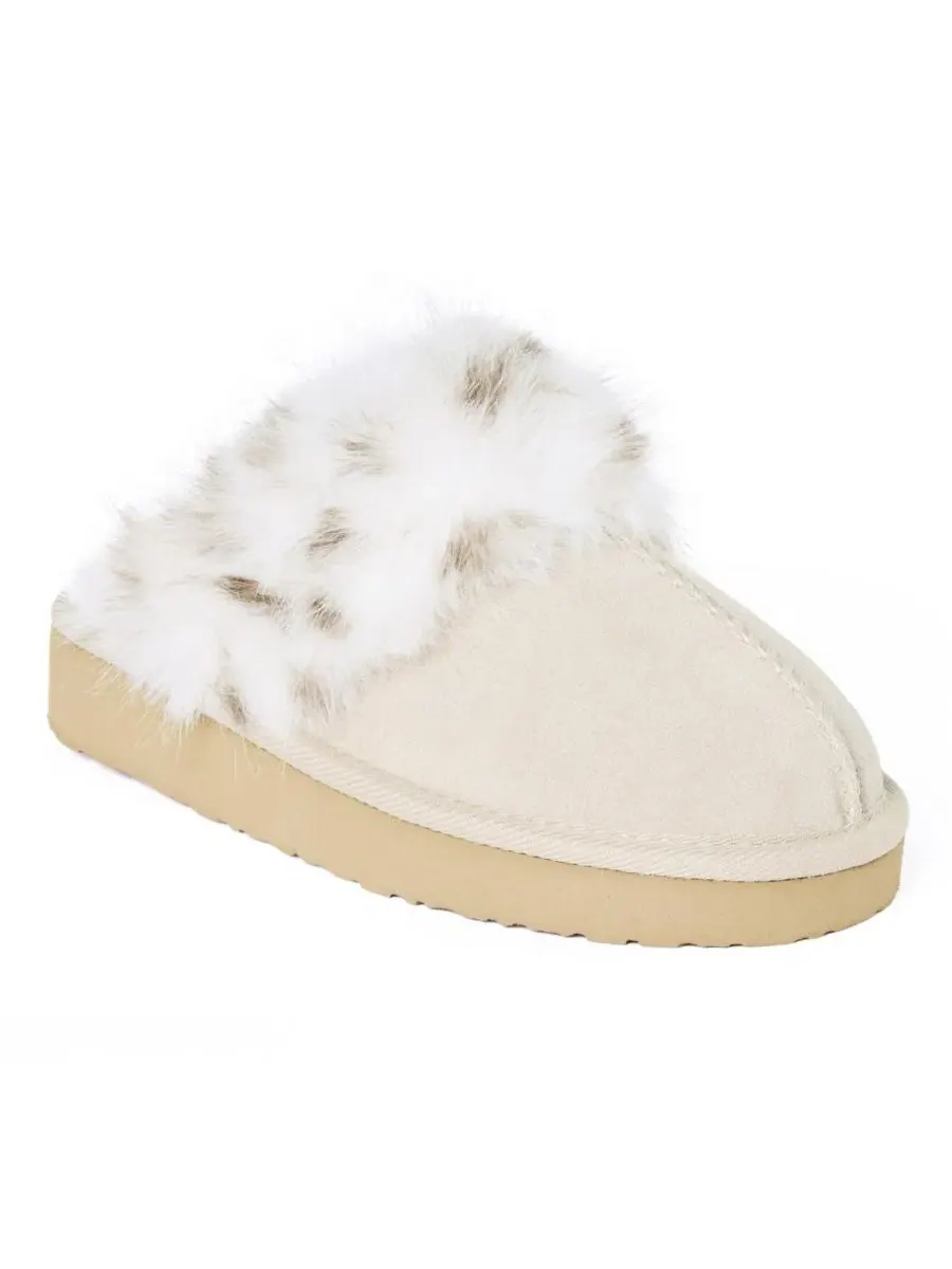 Женские тапочки Chesney Hi Minnetonka — бежевый