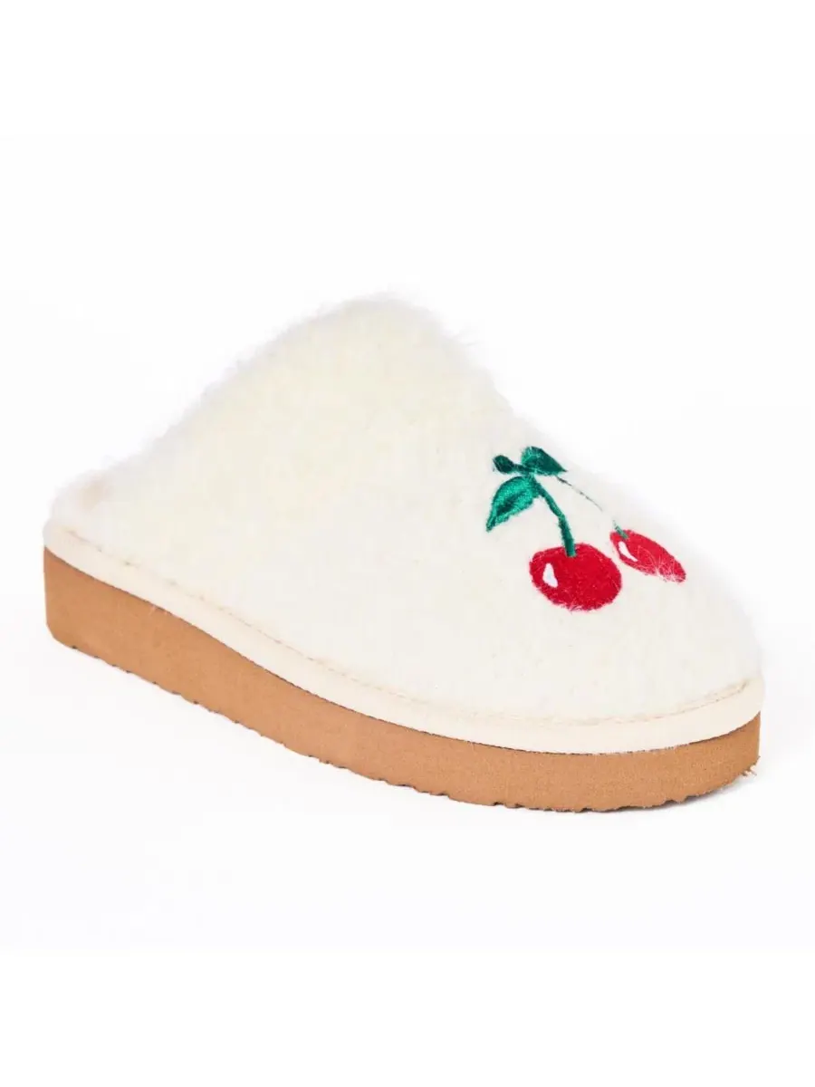 Женские домашние тапочки Chesney Hi с приподнятой подошвой Minnetonka — изображение 1 из 7, кремовый