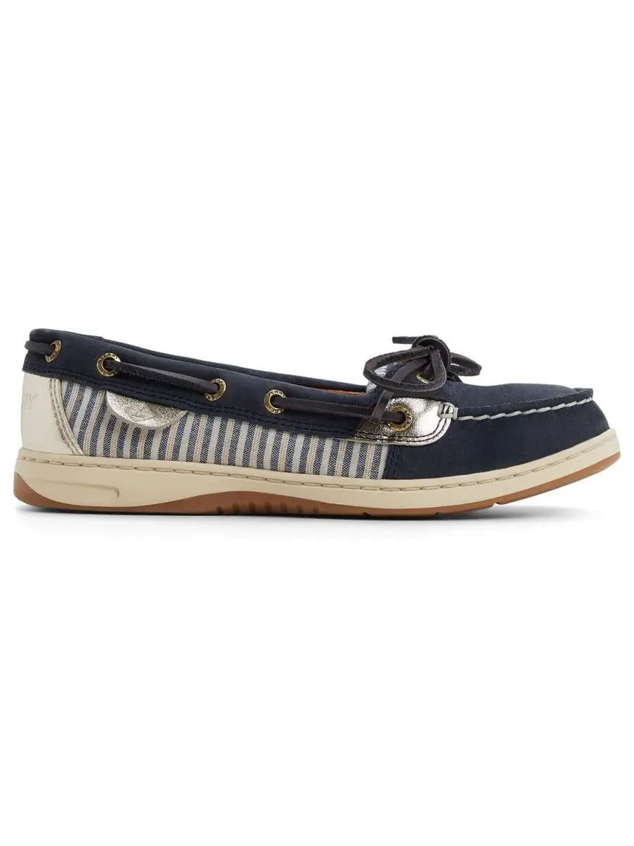 Женские лодочные туфли Angelfish с круглым носком Sperry — изображение 2 из 5, темно-синий