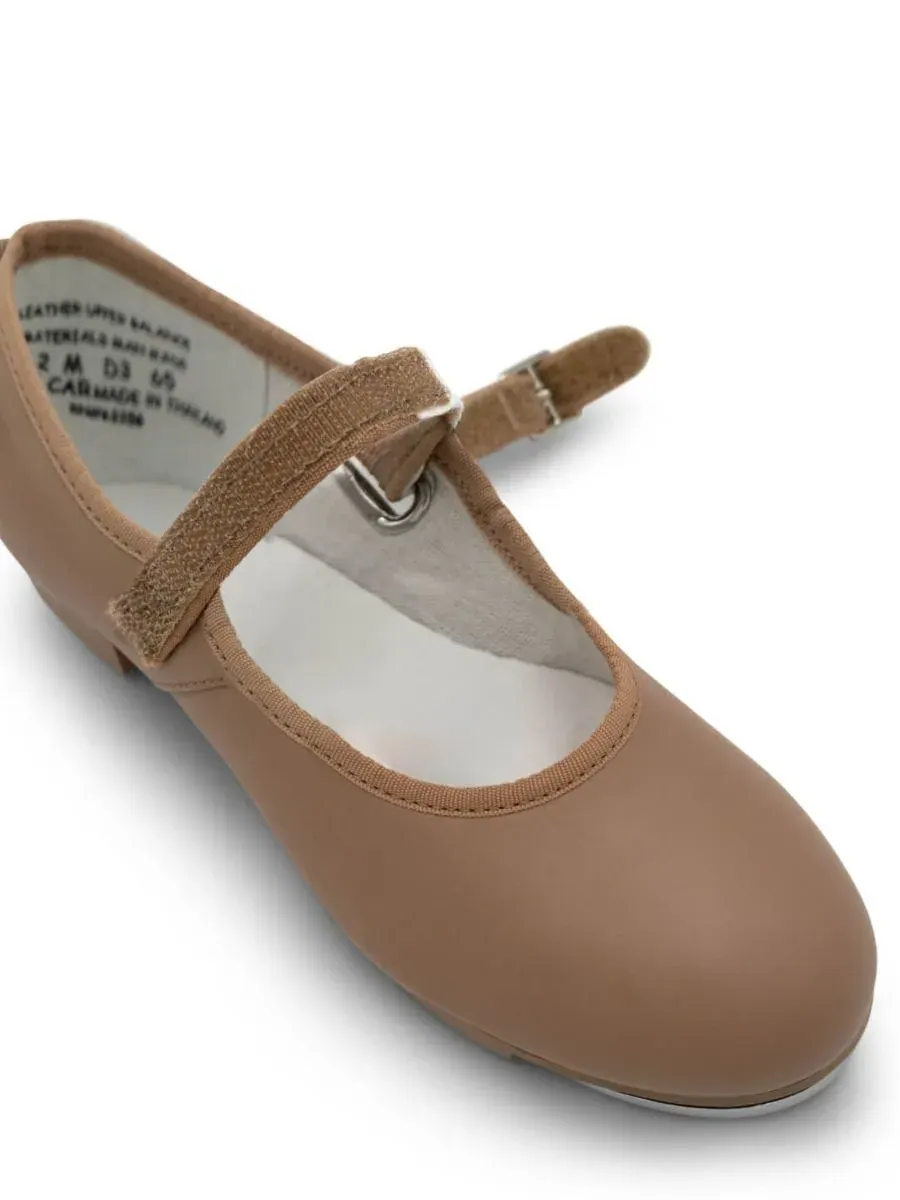 Capezio Девичьи туфли для чечетки Мэри Джейн — изображение 2 из 7, карамель