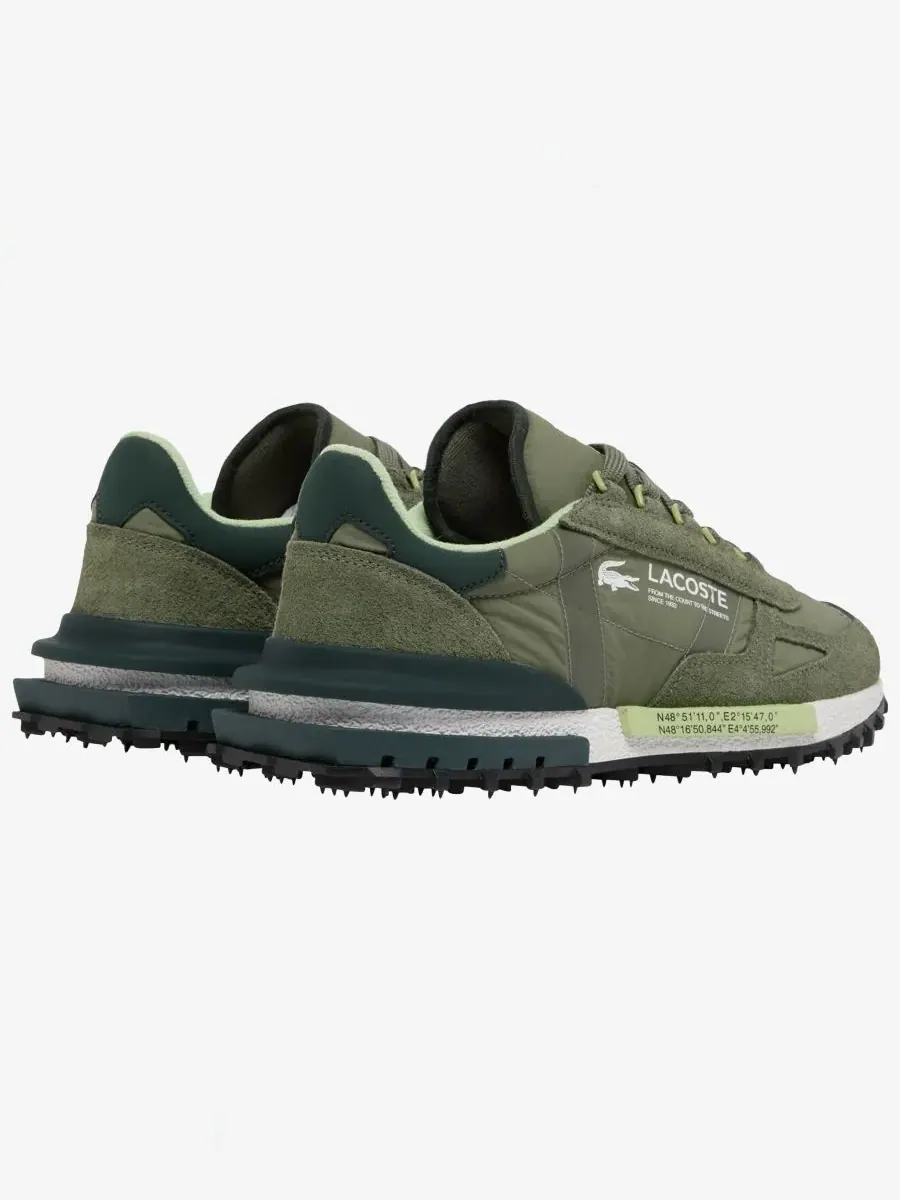 Мужские кроссовки на шнуровке Lacoste — изображение 7 из 10, зеленый