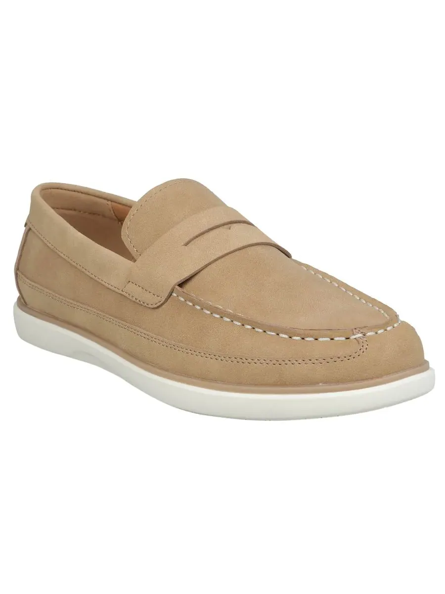 Club Room Мужские мокасины Pawny Driver Shoes — изображение 1 из 5, бежевый