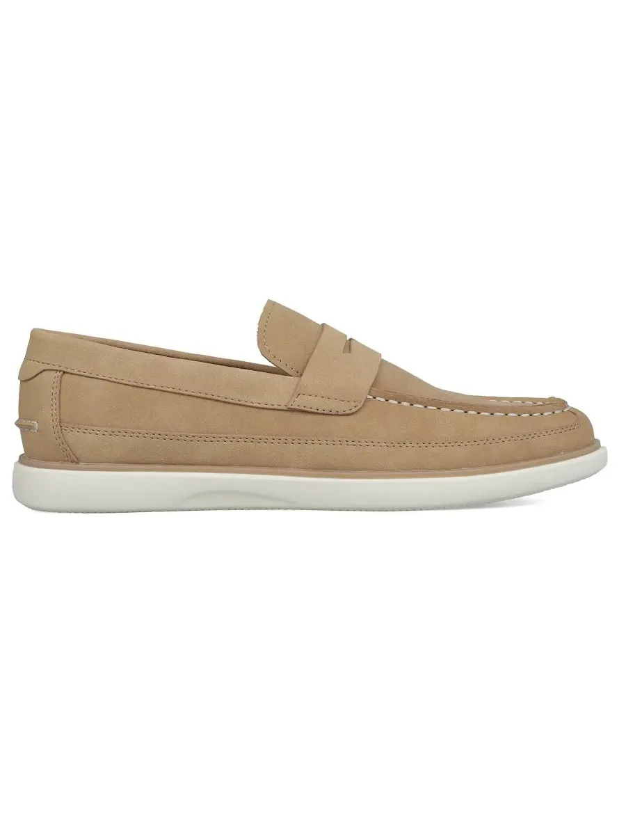 Club Room Мужские мокасины Pawny Driver Shoes — изображение 2 из 5, бежевый
