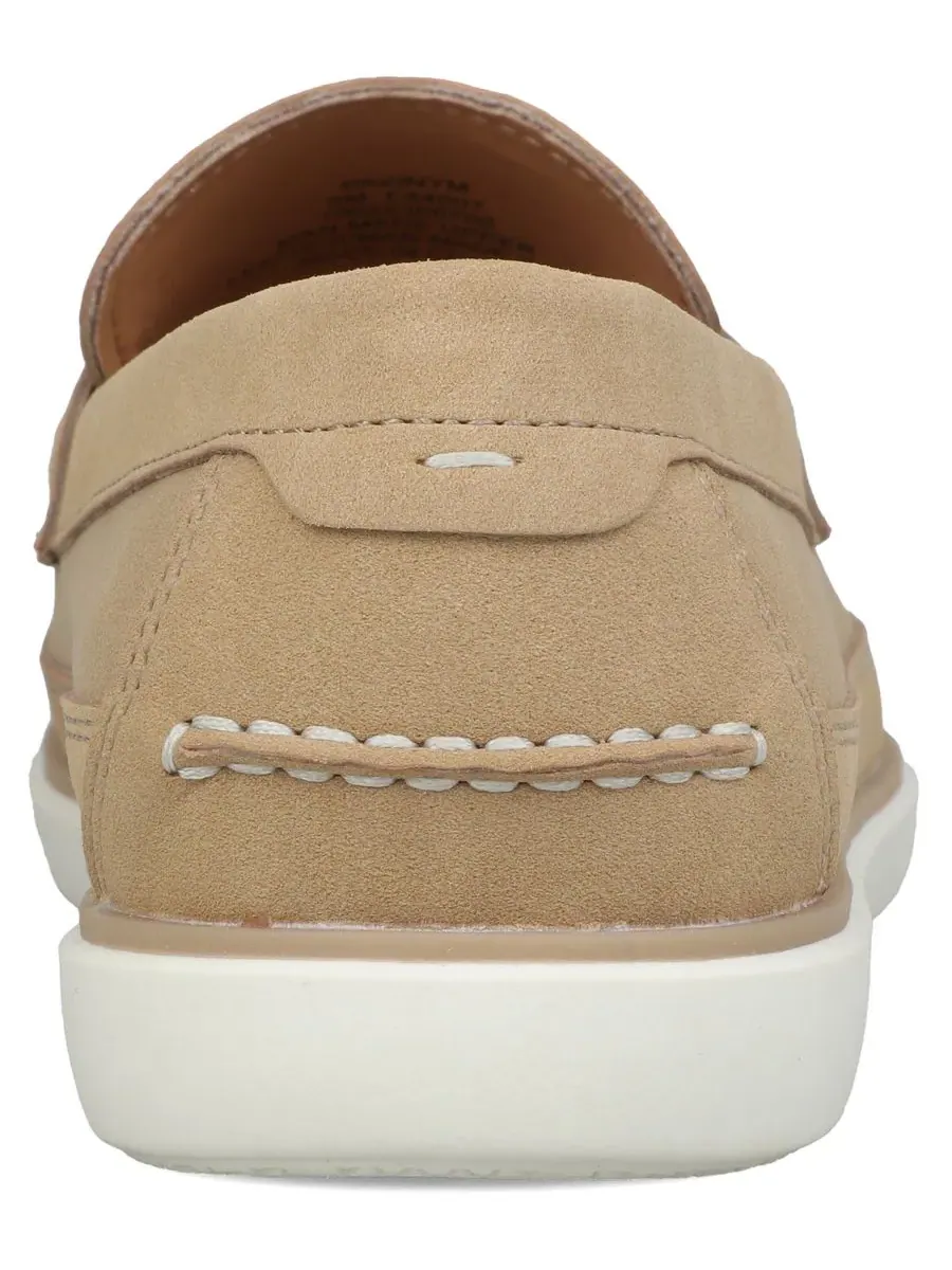 Club Room Мужские мокасины Pawny Driver Shoes — изображение 3 из 5, бежевый