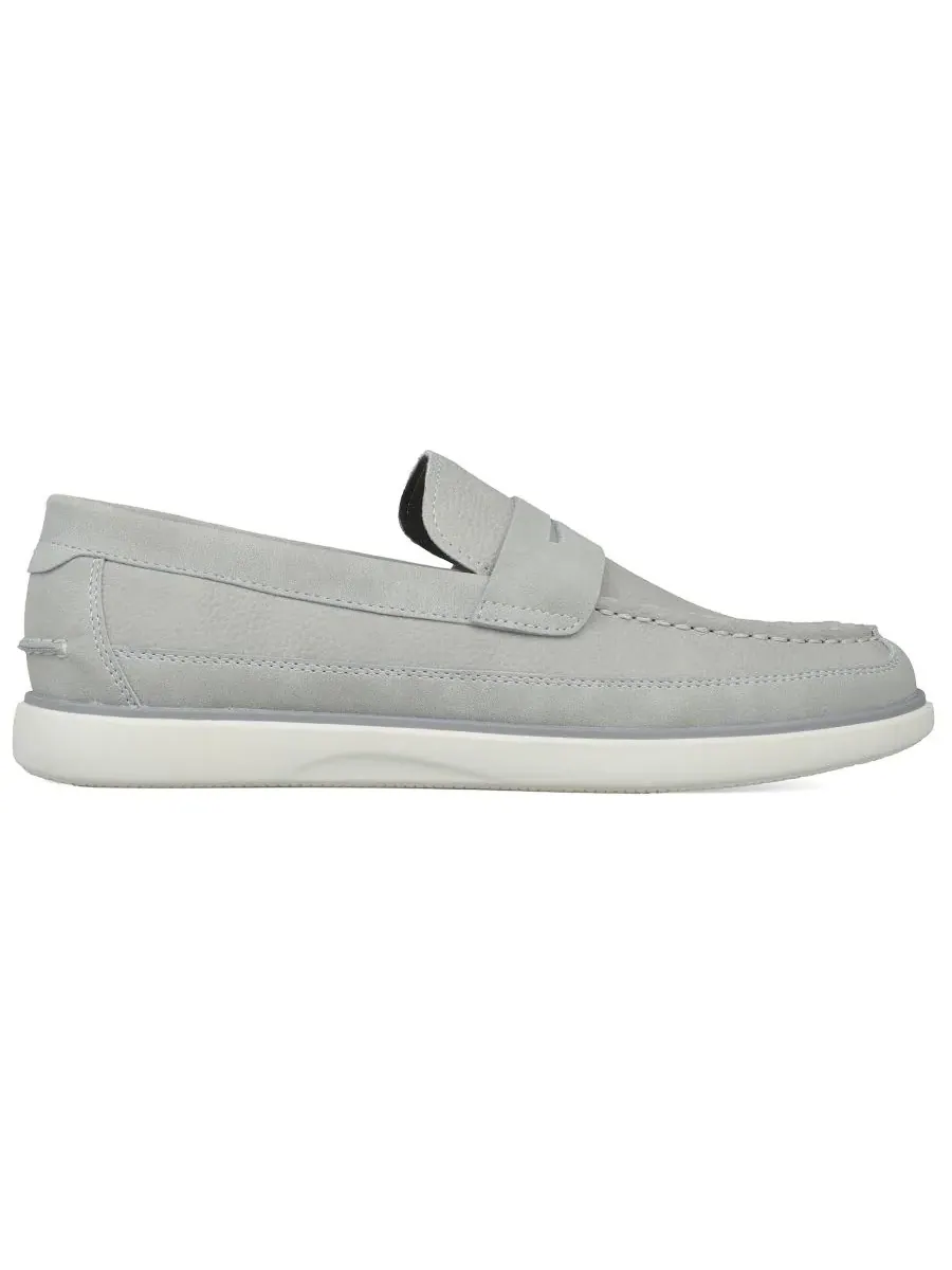 Club Room Мужские мокасины Pawny Driver Shoes — изображение 2 из 5, темно-серый серый