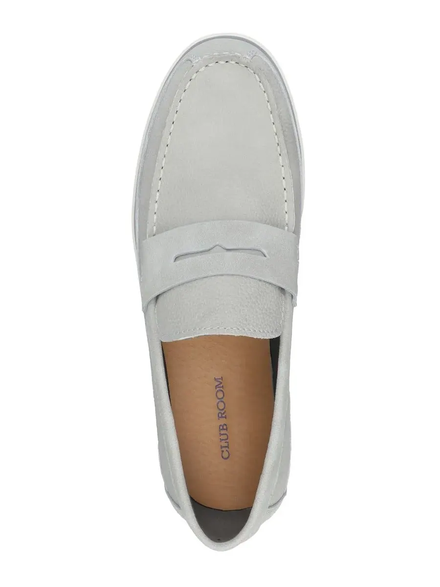 Club Room Мужские мокасины Pawny Driver Shoes — изображение 4 из 5, темно-серый серый