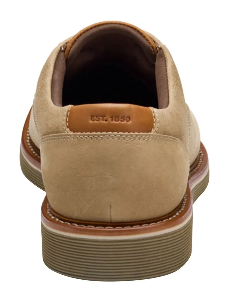 Men's Tyson Perfed Plain Toe Johnston & Murphy — изображение 3 из 5, тауп