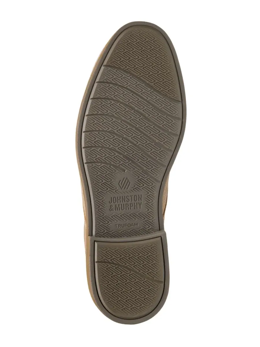 Men's Tyson Perfed Plain Toe Johnston & Murphy — изображение 5 из 5, тауп