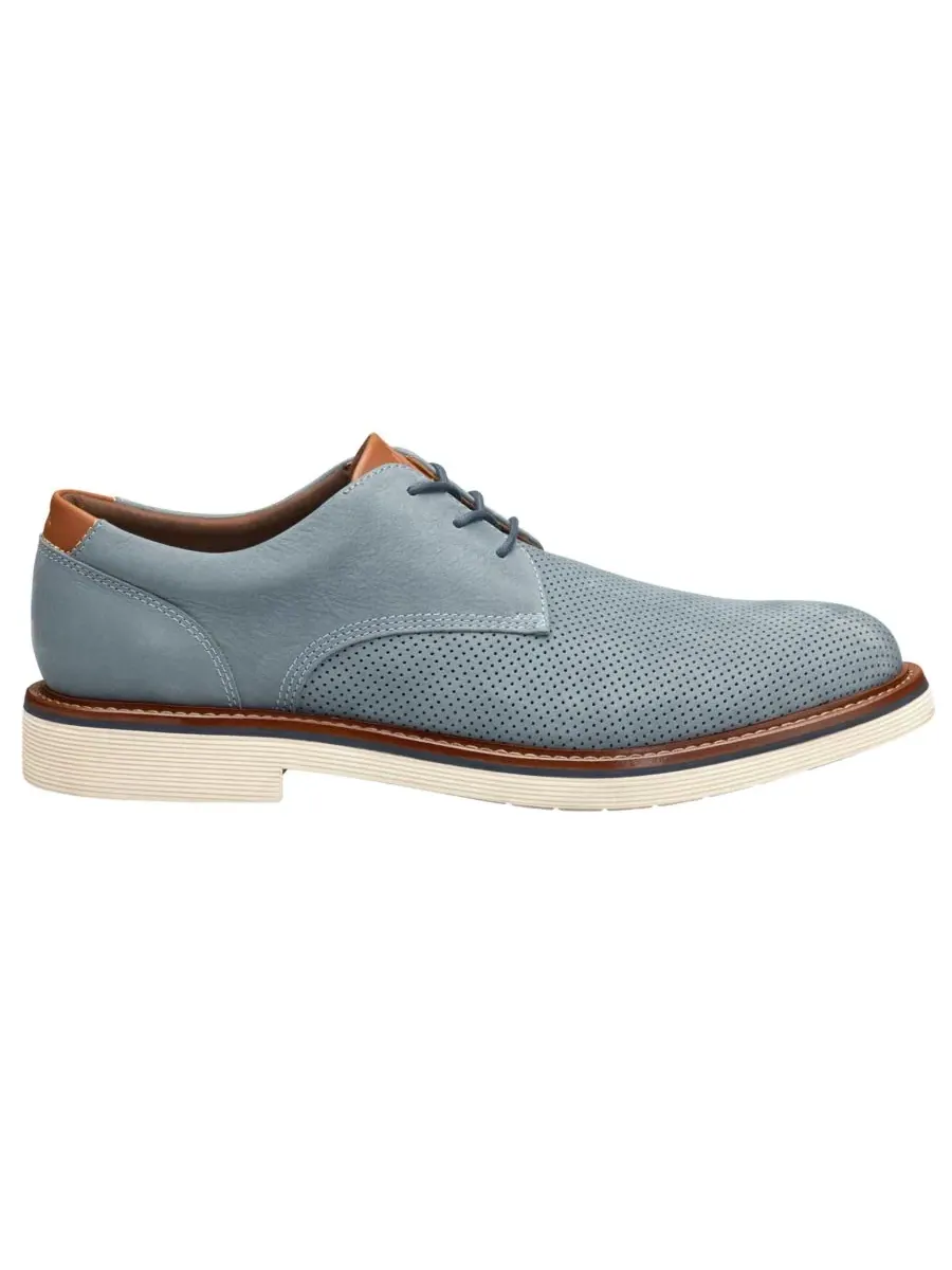 Men's Tyson Perfed Plain Toe Johnston & Murphy — изображение 2 из 5, джинсовый синий синий