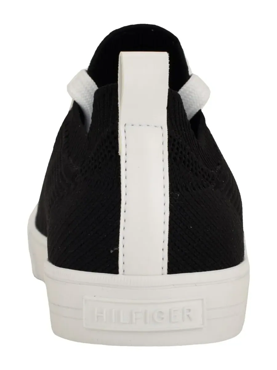 Женские вязаные кроссовки Ladelis на шнуровке Tommy Hilfiger — изображение 3 из 5, черный