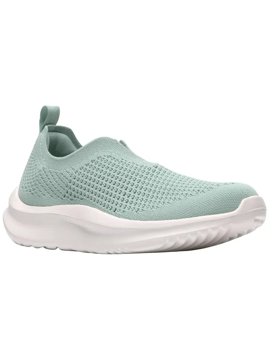 Кроссовки женские Clarks Cloudsteppers Solevana, вязаные, круглый носок