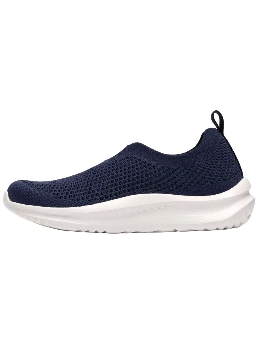 Кроссовки женские Clarks Cloudsteppers Solevana, вязаные — изображение 6 из 6, темно-синий