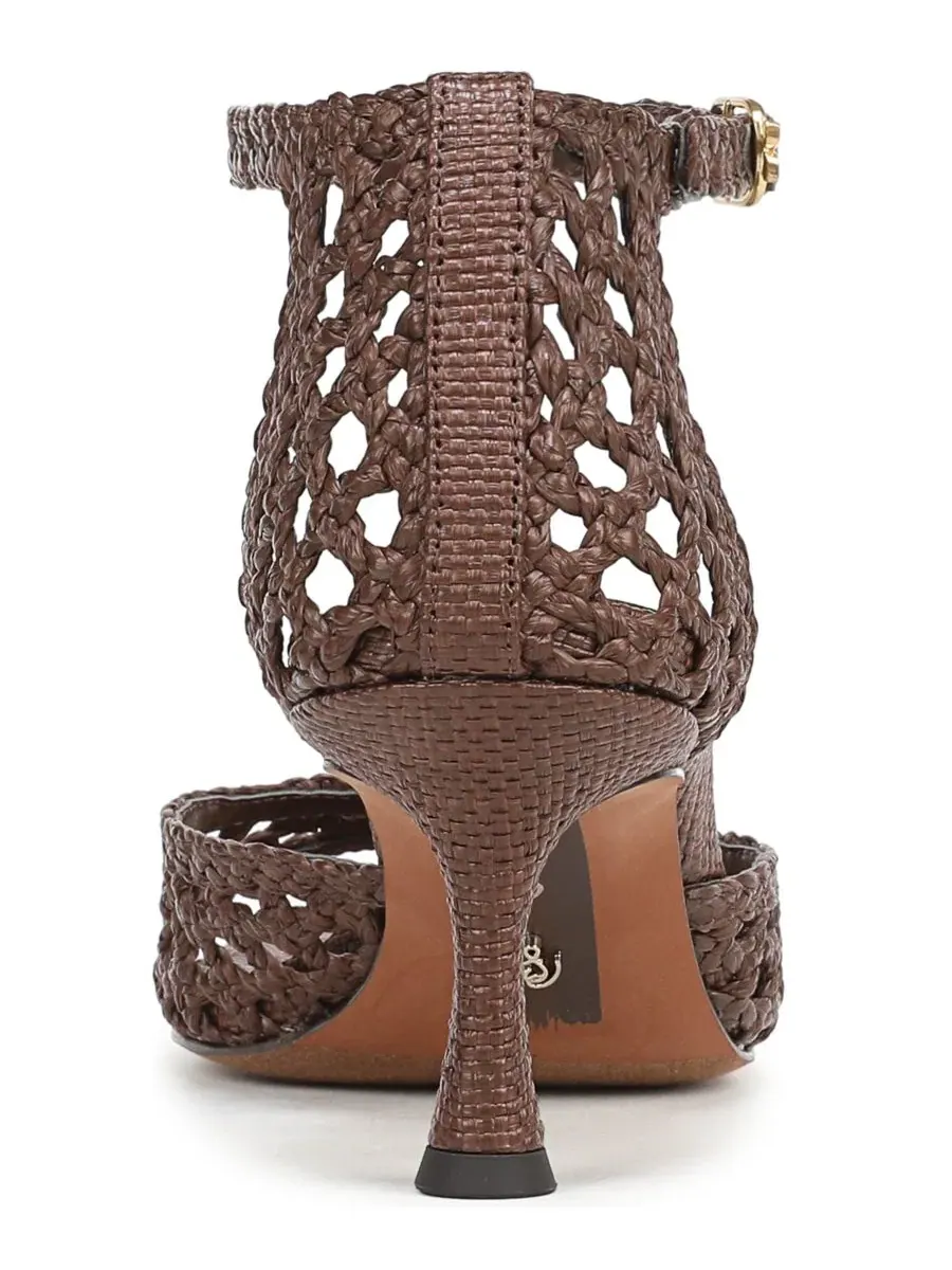 Женские сандалии Peyton с ремешками Sam Edelman — изображение 3 из 5, коричневый