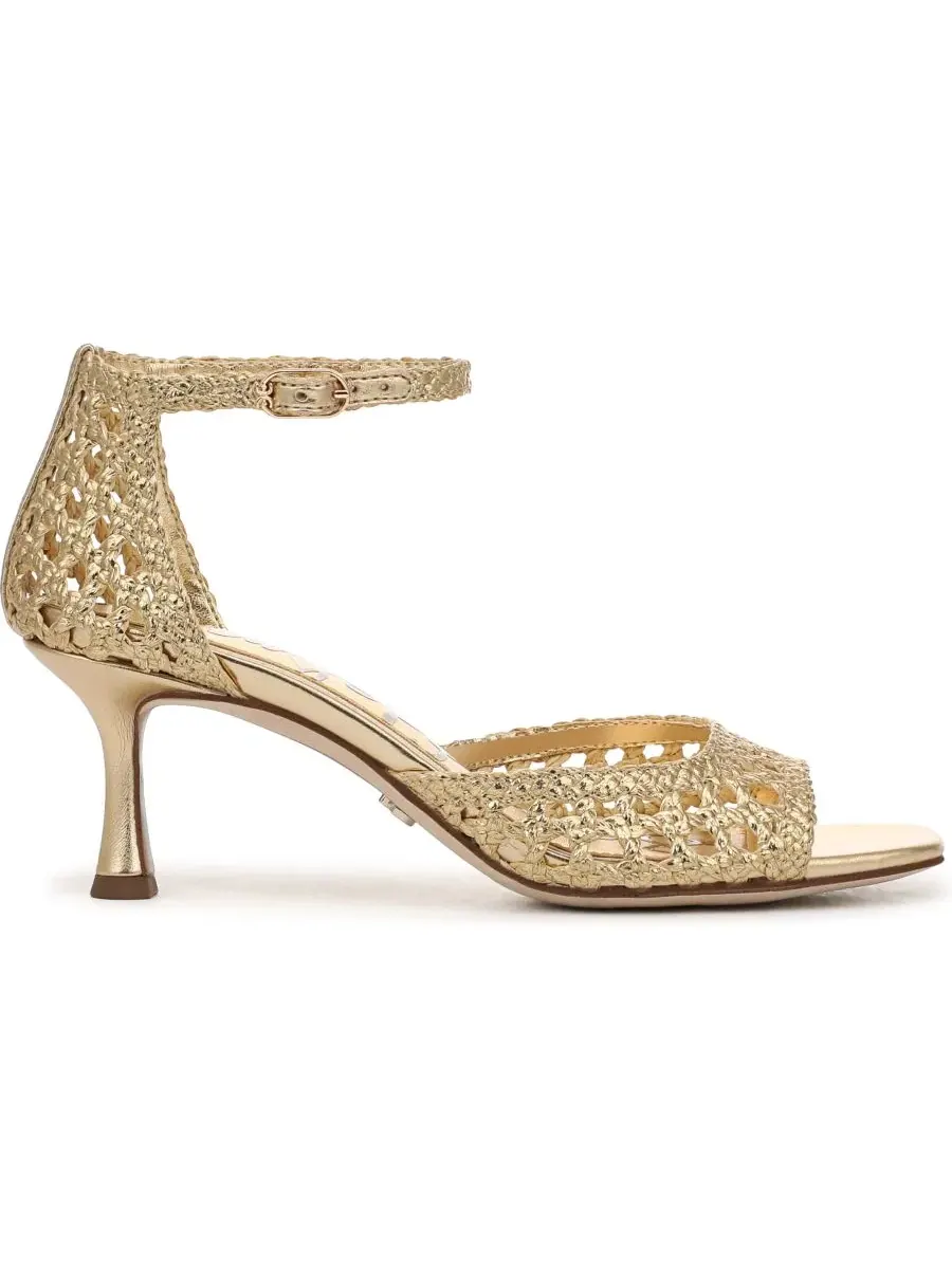Женские сандалии Peyton с ремешками Sam Edelman — изображение 2 из 5, золотистый