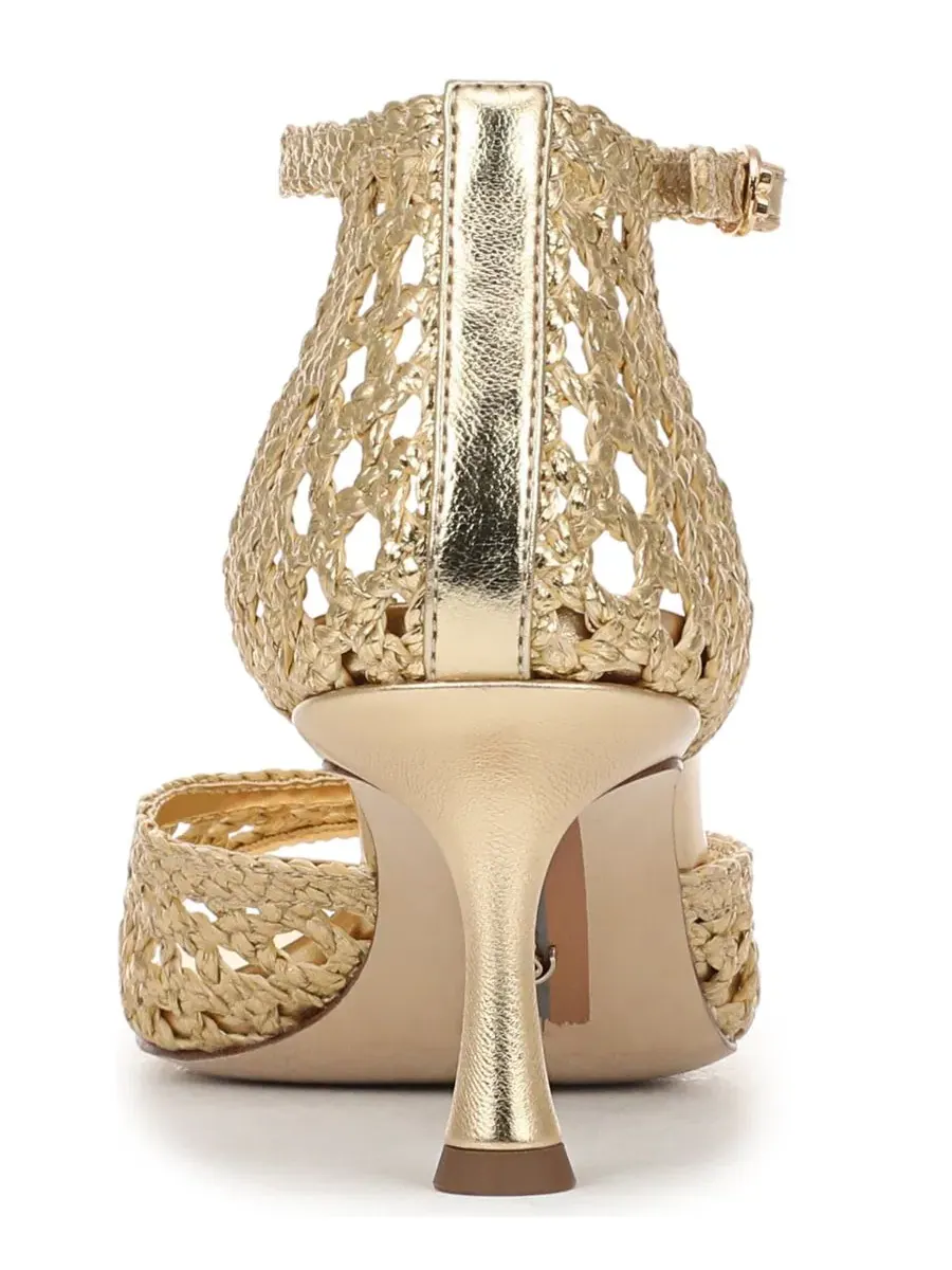 Женские сандалии Peyton с ремешками Sam Edelman — изображение 3 из 5, золотистый