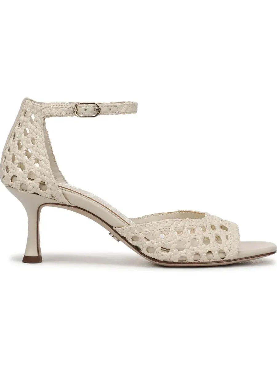 Женские сандалии Peyton с ремешками Sam Edelman — изображение 2 из 5, слоновая кость