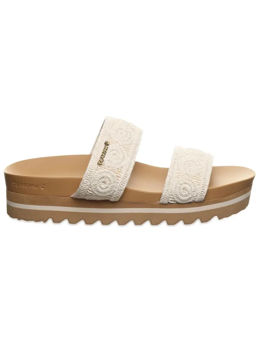 Женские сандалии-слипоны Mandy Bearpaw — изображение 2 из 5, бежевый