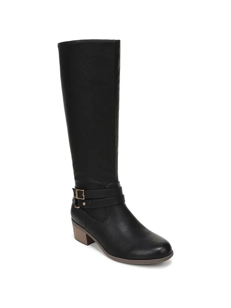 Женские высокие сапоги Ivy Zip с круглым носком Dr. Scholl'S — изображение 1 из 5, черный