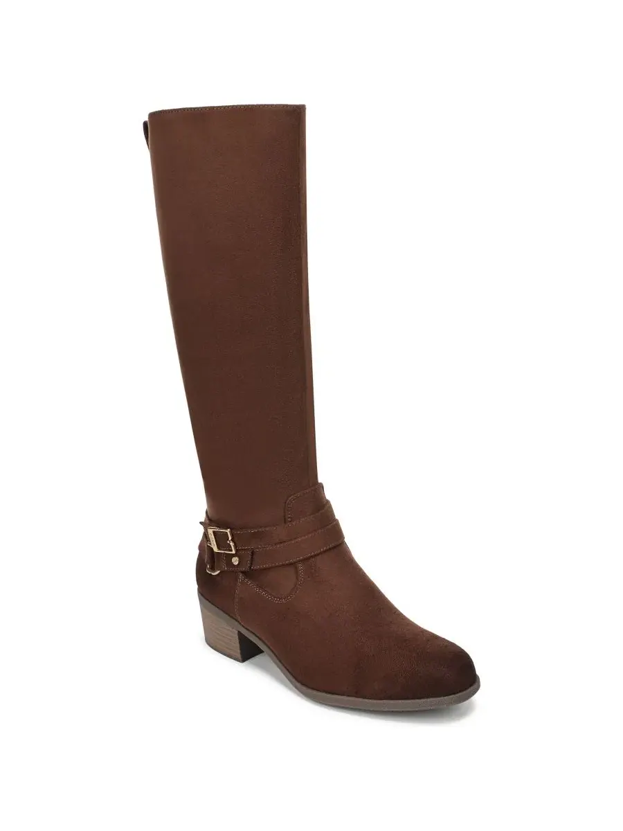 Женские высокие сапоги Ivy Zip с круглым носком Dr. Scholl'S — изображение 1 из 5, коричневый