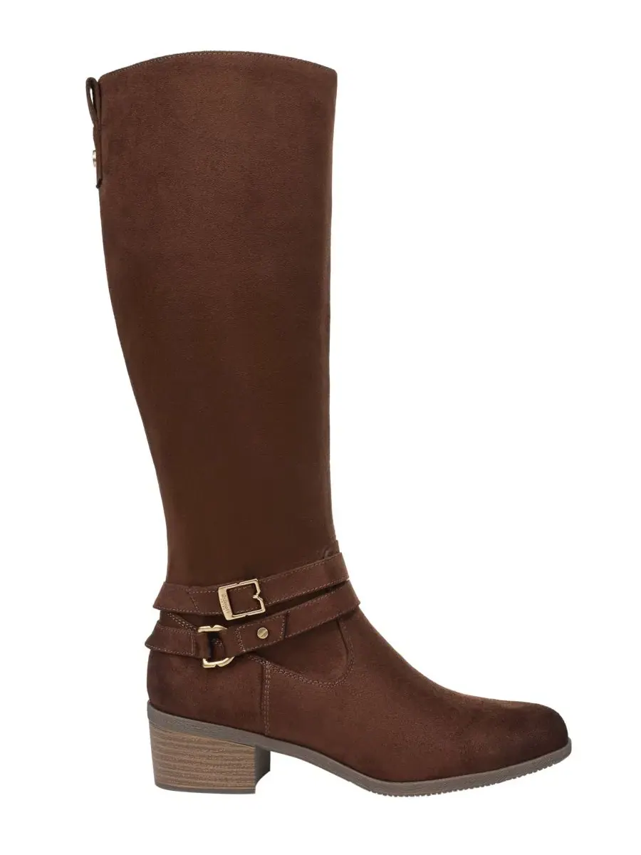 Женские высокие сапоги Ivy Zip с круглым носком Dr. Scholl'S — изображение 2 из 5, коричневый