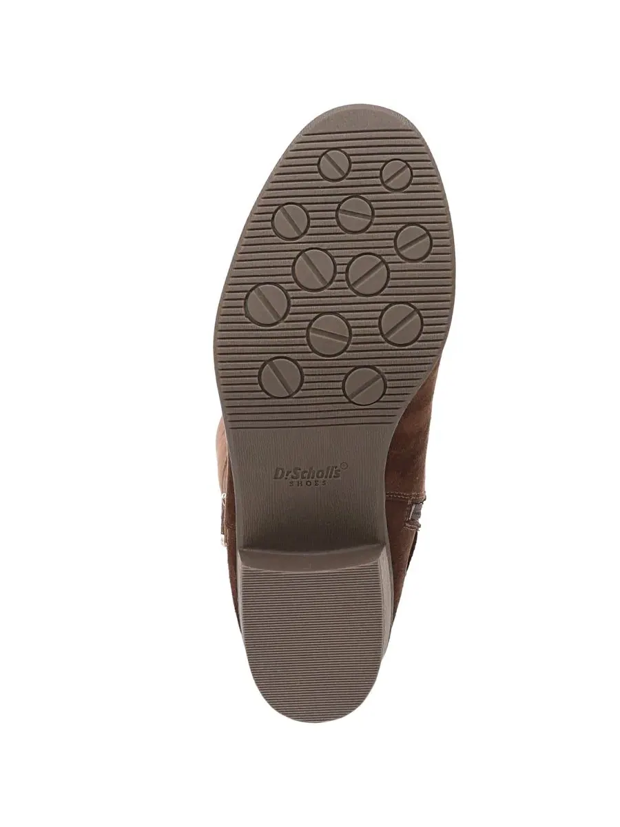 Женские высокие сапоги Ivy Zip с круглым носком Dr. Scholl'S — изображение 5 из 5, коричневый