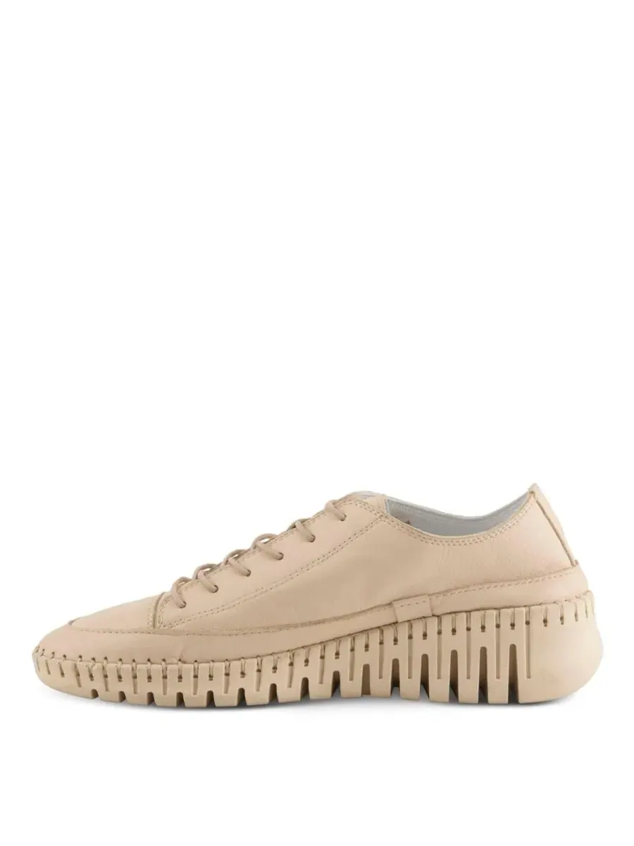 Кроссовки женские Surana Slip-On Fashion с кожаной стелькой Spring Step — изображение 2 из 7, бежевый