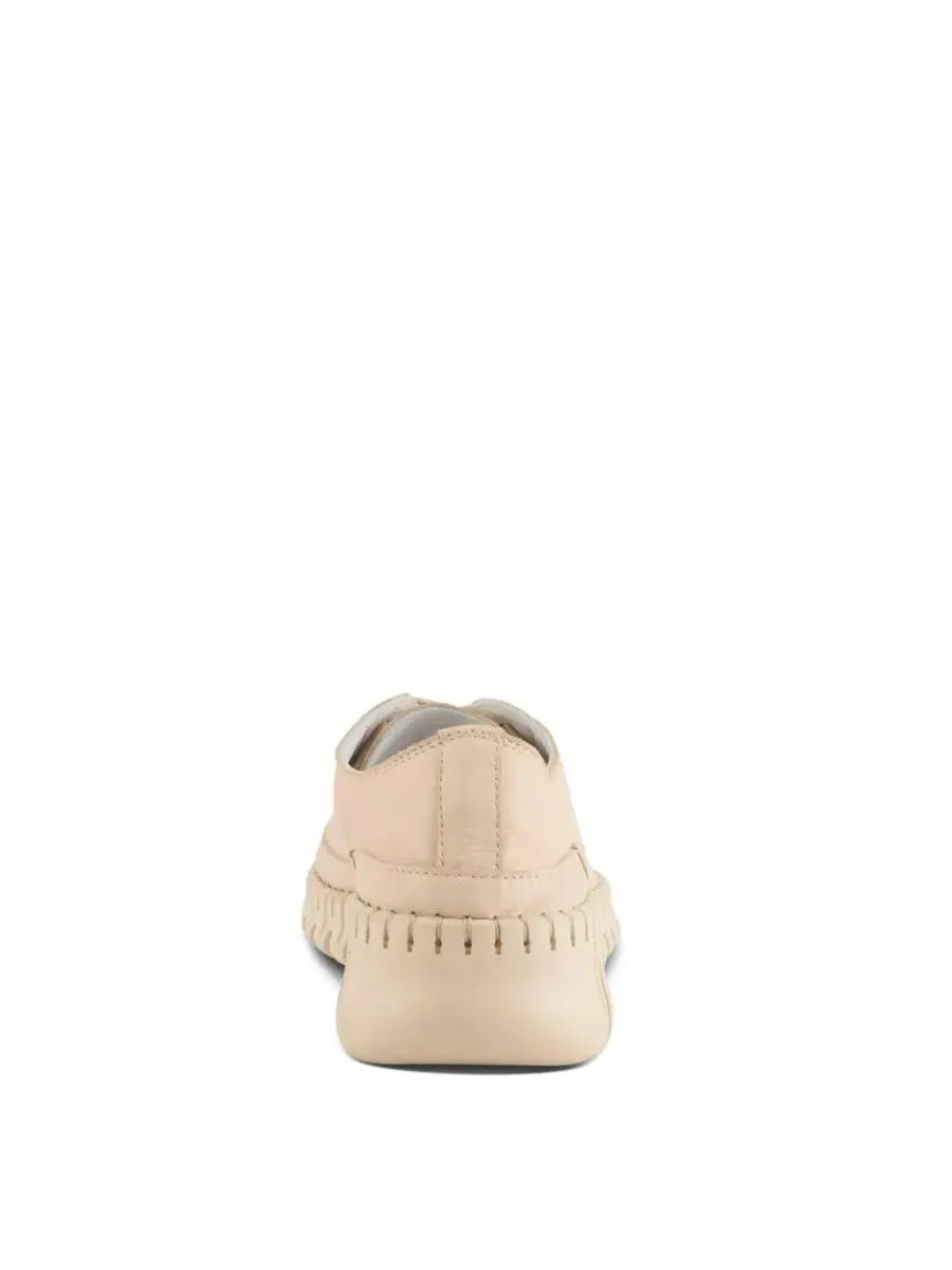 Кроссовки женские Surana Slip-On Fashion с кожаной стелькой Spring Step — изображение 4 из 7, бежевый