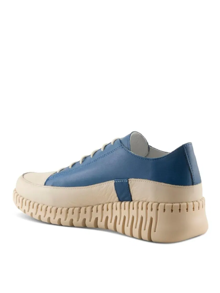 Кроссовки женские Surana Slip-On Fashion с кожаной стелькой Spring Step — изображение 7 из 7, синий мульти