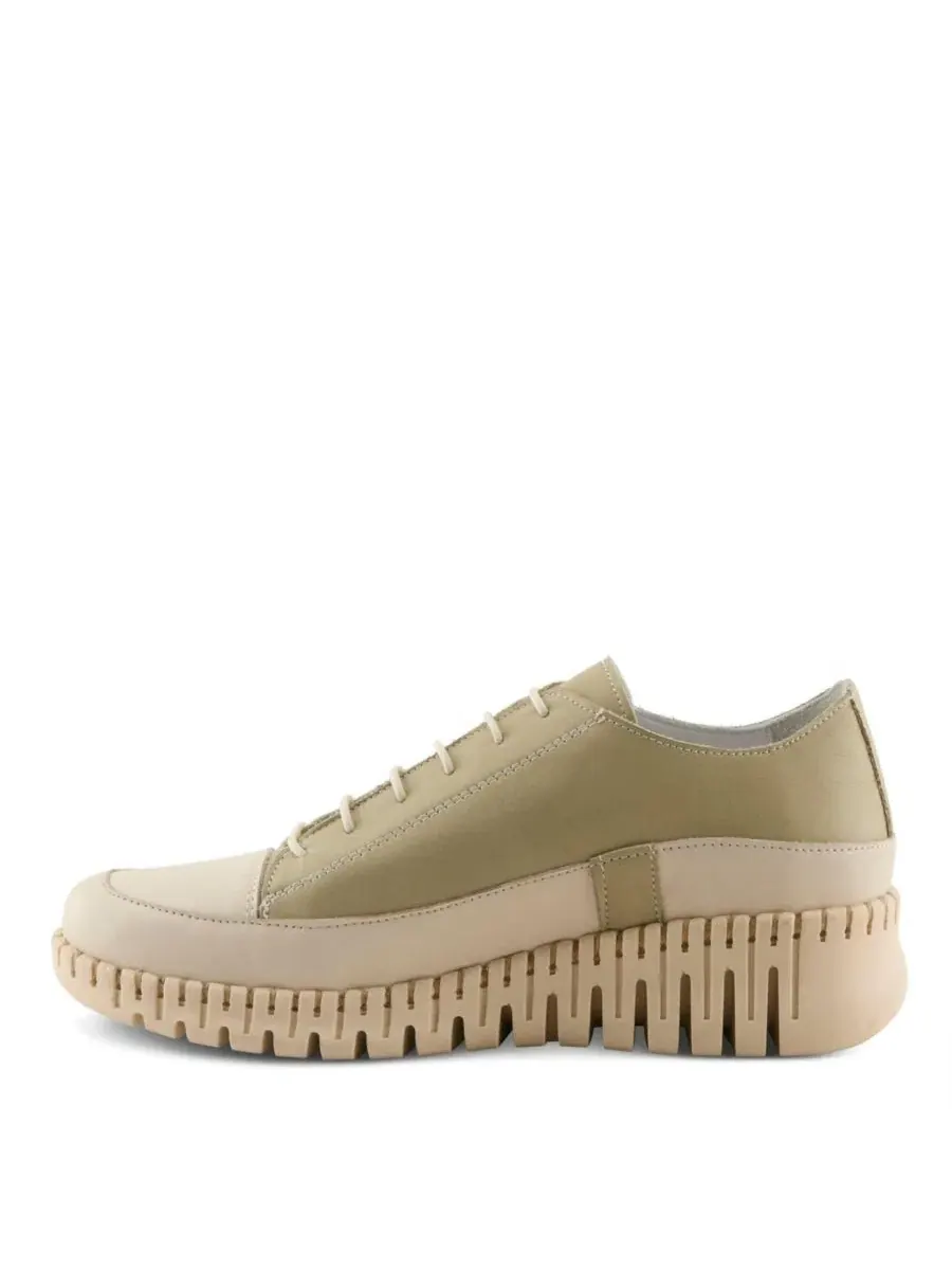 Кроссовки Surana с кожаным верхом Spring Step — изображение 2 из 7, оливковый мульти