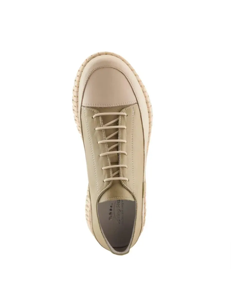 Кроссовки Surana с кожаным верхом Spring Step — изображение 3 из 7, оливковый мульти