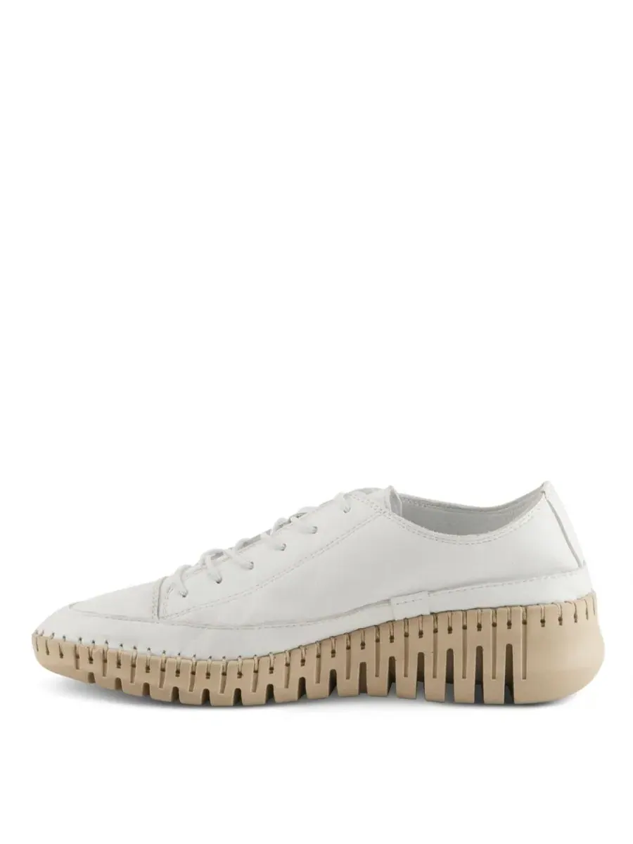 Кроссовки женские Surana, кожаные, slip-on Spring Step — изображение 2 из 7, белый