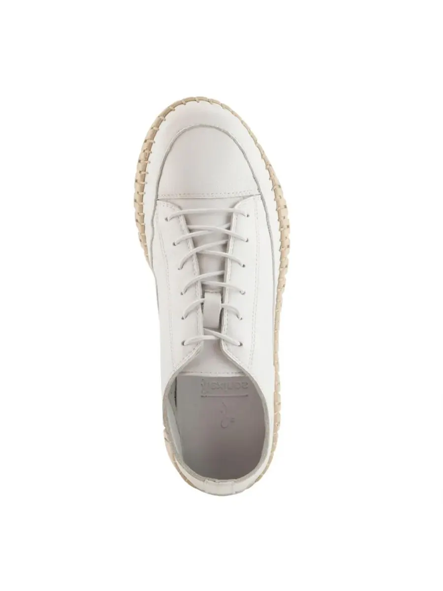 Кроссовки женские Surana, кожаные, slip-on Spring Step — изображение 3 из 7, белый
